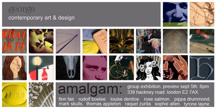 Amalgam Flyer Opening Flattened