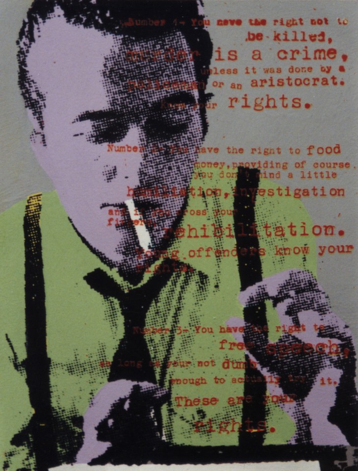 Joe Strummer Portrait - Screenprint 